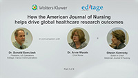 Part 2 - How the American Journal of Nursing helps drive global healthcare research outcomes